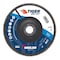 Weiler 7" Big Cat Abrasive Flap Disc, Flat (TY27), 60Z, 7/8" 50824 - alternate 1
